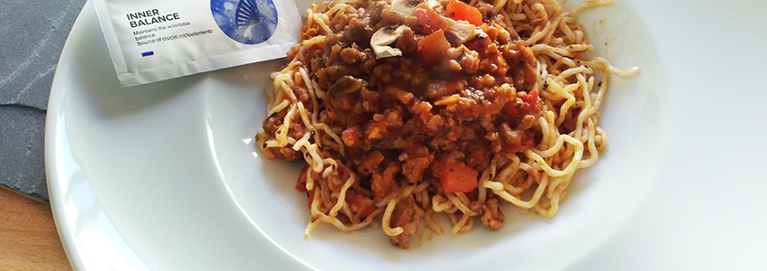 Koolhydraat arme Spaghetti Bolognese